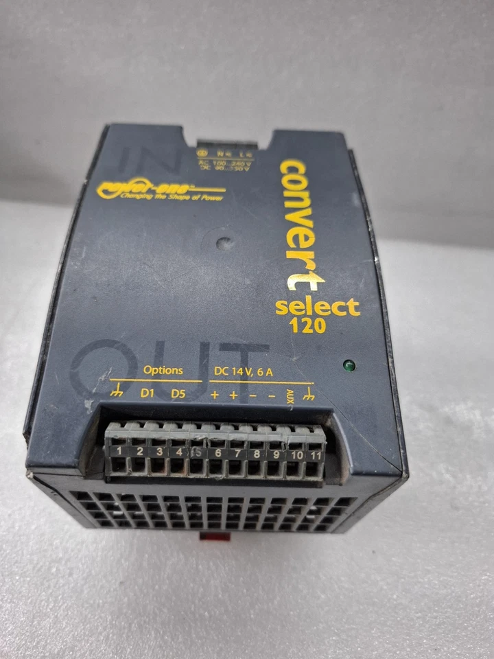 Power One Convert Select 120 LWR 1141-6EM3 AC-DC/ DC-DC Converter